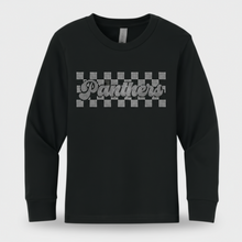 Load image into Gallery viewer, NPE - "Panthers" in Spangles - Long Sleeve Tee (Adult)