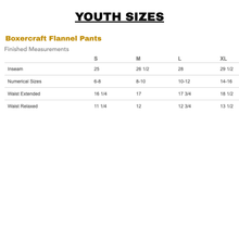Load image into Gallery viewer, NPE - Panthers Flannel Pants (Youth)