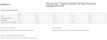 Load image into Gallery viewer, Hooch - Port & Company® Youth Crystal Tie-Dye "Cougar Head" Pullover Hoodie (Youth)