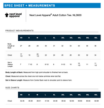 Load image into Gallery viewer, Gators - Next Level Apparel Adult Cotton Tee w/ "Glen Abbey Gators"