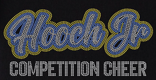 Load image into Gallery viewer, Hooch - "Junior Hooch Competition Cheer" in RHINESTONES (Youth & Adult Sizes)
