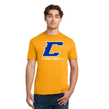 Load image into Gallery viewer, Hooch - Gildan Softstyle &quot;C Football&quot; Tee (Youth &amp; Adult)
