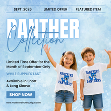 Load image into Gallery viewer, NPE - September Collection "The Blue Panther" (Youth &amp; Adult)
