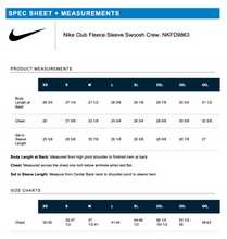 Load image into Gallery viewer, Raiders - Nike Club Fleece Sleeve Swoosh Crew w/ "Raider Lacrosse Stick"
