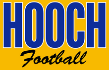 Load image into Gallery viewer, Hooch - Gildan Softstyle &quot;Football Script&quot; Tee (Youth &amp; Adult)
