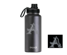 Load image into Gallery viewer, Raiders - Drinco 22oz or 32oz Stainless Steel Insulated Water Bottle - laser engraved with First or Last Name

