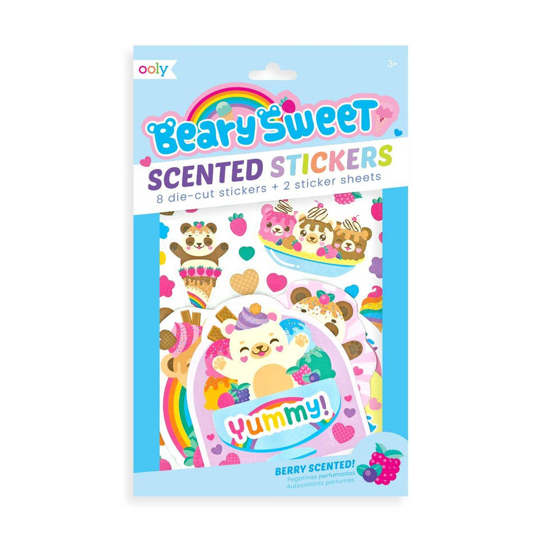 OOLY - Beary Sweet Scented Stickers