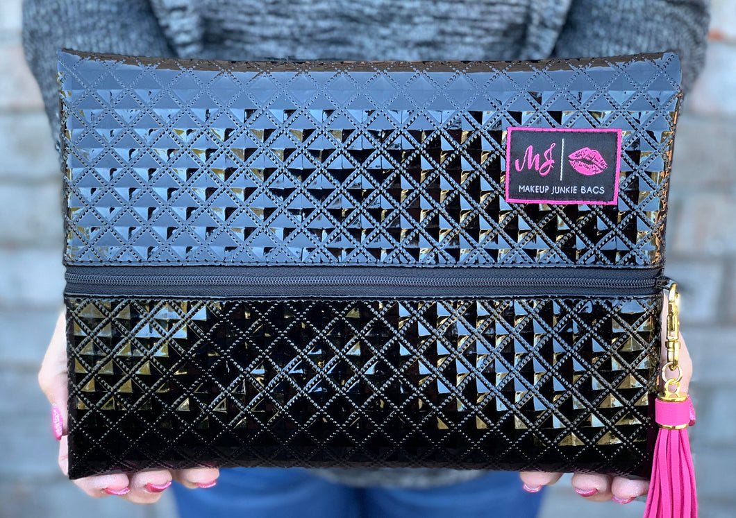 MAKEUP JUNKIE BAGS - Black Diamond